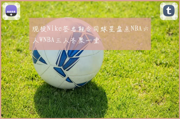 现役Nike签名鞋合同球星盘点NBA六人WNBA三人齐聚一堂
