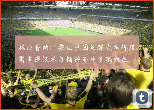 施拉普纳：要让中国足球走向辉煌需重视技术与精神而非金钱利益